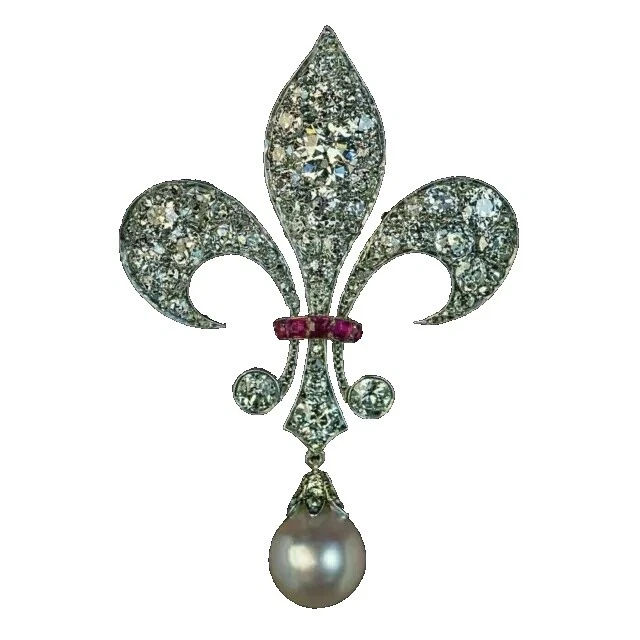 Broches de moda de diamantes simulados