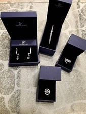 Konvolut SWAROVSKI Schmuck in Silber. Sehr gu...