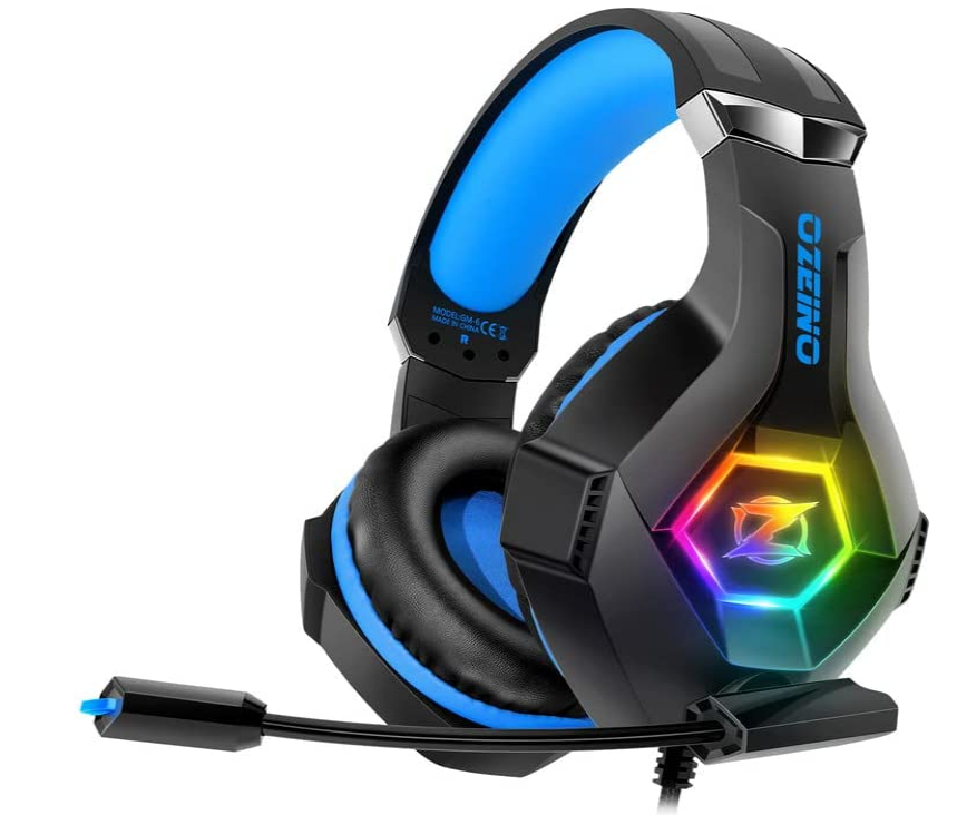 PS4 Xbox One PC Gaming Headset with Noise Cancelling Microphone-image
