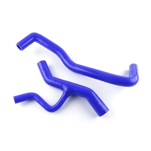FIT 1996-2004 FORD MUSTANG GT 4.6L V8 Silicone Radiator Hose Kit Blue - Picture 3 of 11
