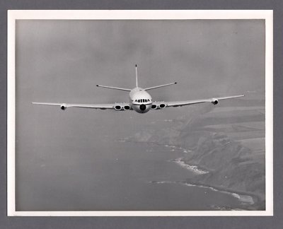 ROYAL AIR FORCE DE HAVILLAND COMET C4 LARGE ORIGINAL VINTAGE MOD PHOTO RAF