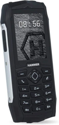 Hammer 3 Dual Sim Tough Rugged Waterproof IP68 Sim Free IK05 Camera Radio Torch