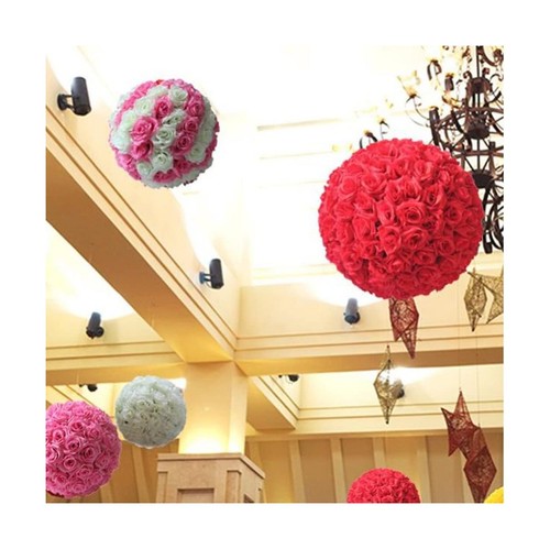 Artificial Flower Ball for Centerpieces Bridal Wedding Artificial Wedding Par... - Bild 3 von 5