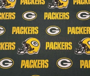 Stoffe Green Bay Packers Nfl 60 Wide Cotton Fabric By The 1 2 Yard Fabric Traditions G Maybrands Com Ng