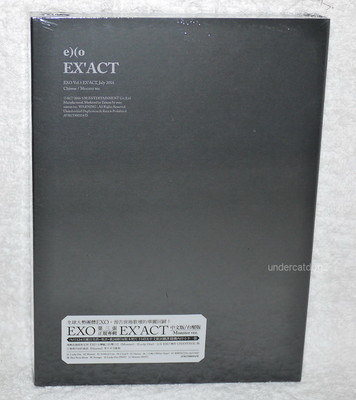 EXO Vol. 3 Ex'act Taiwan CD+Card+124P -Monster Version- (Mandarin