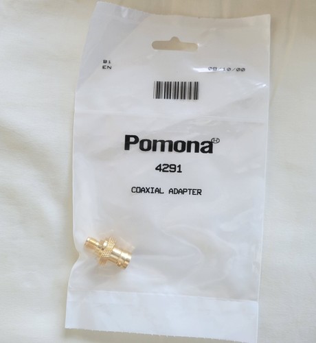 NEU VERSIEGELT ITT POMONA ELECTRONICS 4291 SMA (F) / BNC (F) STECKER - Bild 1 von 2