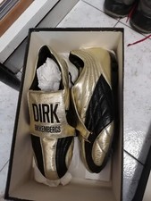 Scarpe da calcio Bikkembergs in pelle ORO NUOVE 