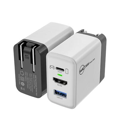 USB Type-C HDMI PD 36W Fast Charger Charging Adapter 4K HD Output Dock Station f