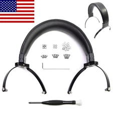 RealLeather Metal Headband For Hifiman Arya Ananda Edition XS X HE1000 Headphone