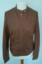 Laura Clement - Soft Real Leather Jacket Tan 14