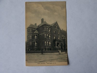 Washington D.C. Italian Embassy Excelsior Early 1900's