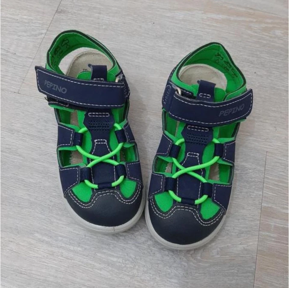 Sandalias Ricosta Pepino talla 26 verde para niño sandalias trekking Foto 2 de 4