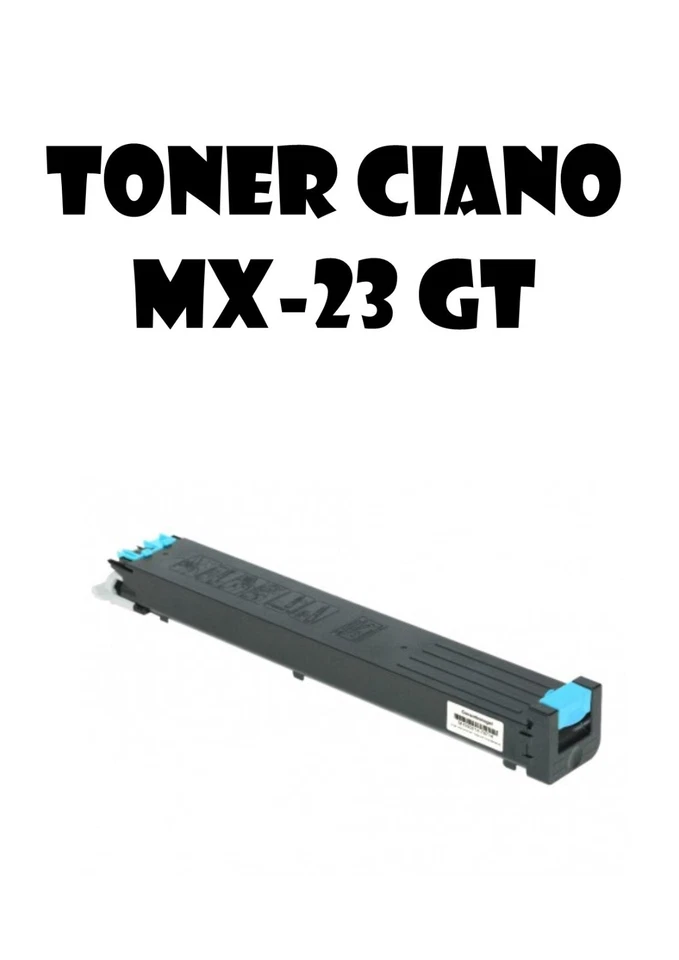 SHARP MX2614 Toner Compatibili mx-23gt nero ciano magenta giallo MX - Immagine 3 di 4