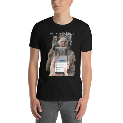 Kurzärmliges Unisex-T-Shirt