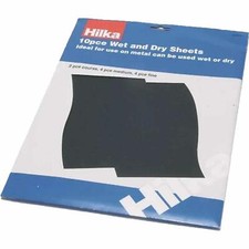 10 Blätter Verschiedene Gemischte Körnung Schleifpapier Fein Mittel Grob Nass Or