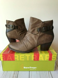 womens taupe booties