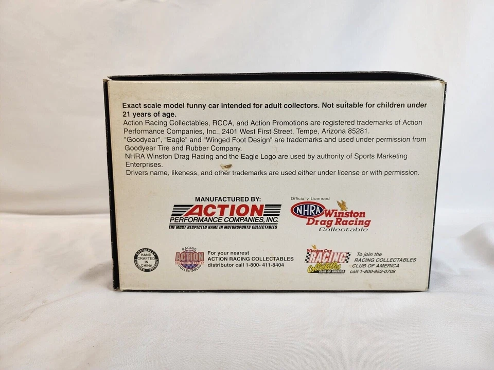 Coche divertido Action Racing John Force Brute Force 1978 Monza escala 1:24 edición limitada Foto 3 de 4