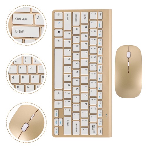 Kabelloses Tastatur- Und Mausset Multimedia-Tastatur Kabelloser Stecker - Afbeelding 3 van 12