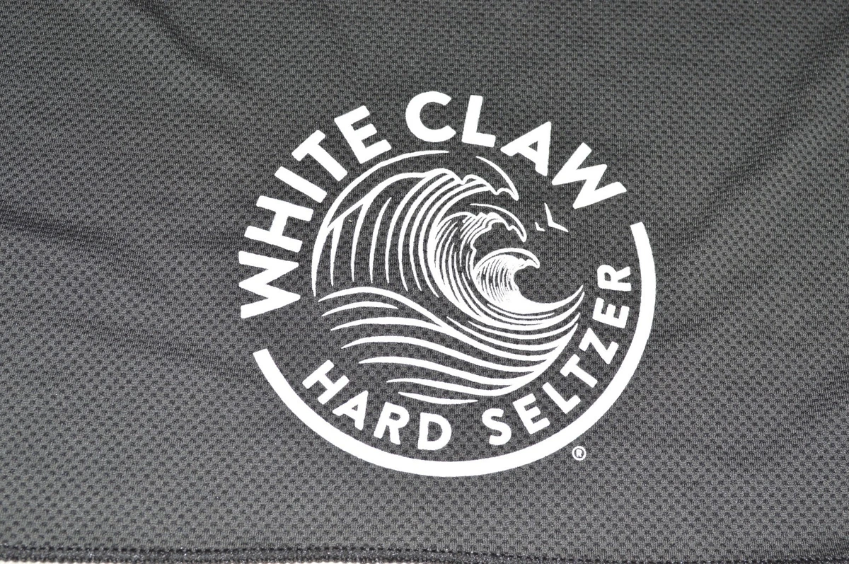 White Claw Seltzer Brand beverage BLACK promo microfiber Cooling