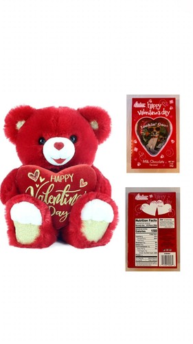 WAY TO CELEBR VALENTINSTAG Geschenk SWEETHEART TEDDYBÄR ROT - Bild 58 von 80
