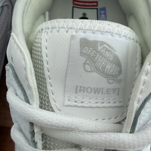 Vans Rowley Pro 66/99 Weiß Leder Herren 6,5 Damen 8 Neu Skateschuhe - Bild 4 von 11