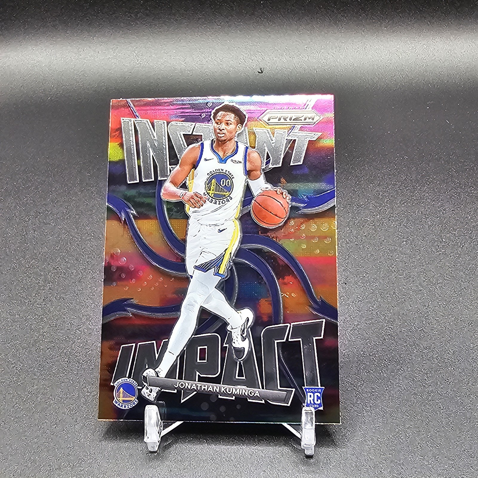 2021-22 Panini Prizm - Instant Impact Jonathan Kuminga #7 (RC)