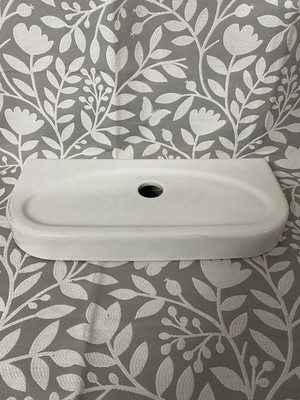 WC Spülkasten Deckel WC Zentralspülung S9750 455x205 mm WEISS C197