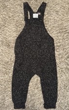 ZARA Knit Wear Overall. Blue Children Size 16-24 Months.