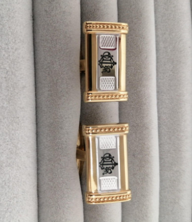 DIOR Cufflinks Rectangle Shape with Box [Rank B] … - image 6