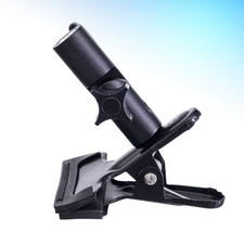 Studio Reflector Holder Metal Clamps Heavy Duty Bracket Light Stand Clip