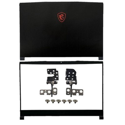 New For MSI GF65 Thin 9SD/ 9SE/9SEXR/10SER MS-16W1 Back Cover + Bezel+Hinges