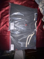 Polo Ralph Lauren Black Sweatsuit Size Medium New with Tags Hoodie and Pants Set