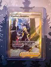 Pokemon TCG Cynthia’s Ambition GG60/GG70 Crown Zenith Galarian Gallery Full Art