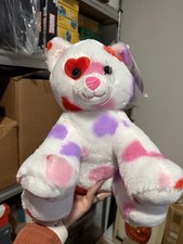 Build A Bear Be Mine Heart Valentine Kitty Cat Plush Stuffed Animal