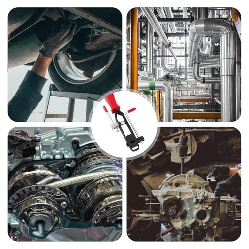 Thickened CV Boot Clamp Tool Kit,CV Joint Ear Clamp Pliers with 20 CV Boot 