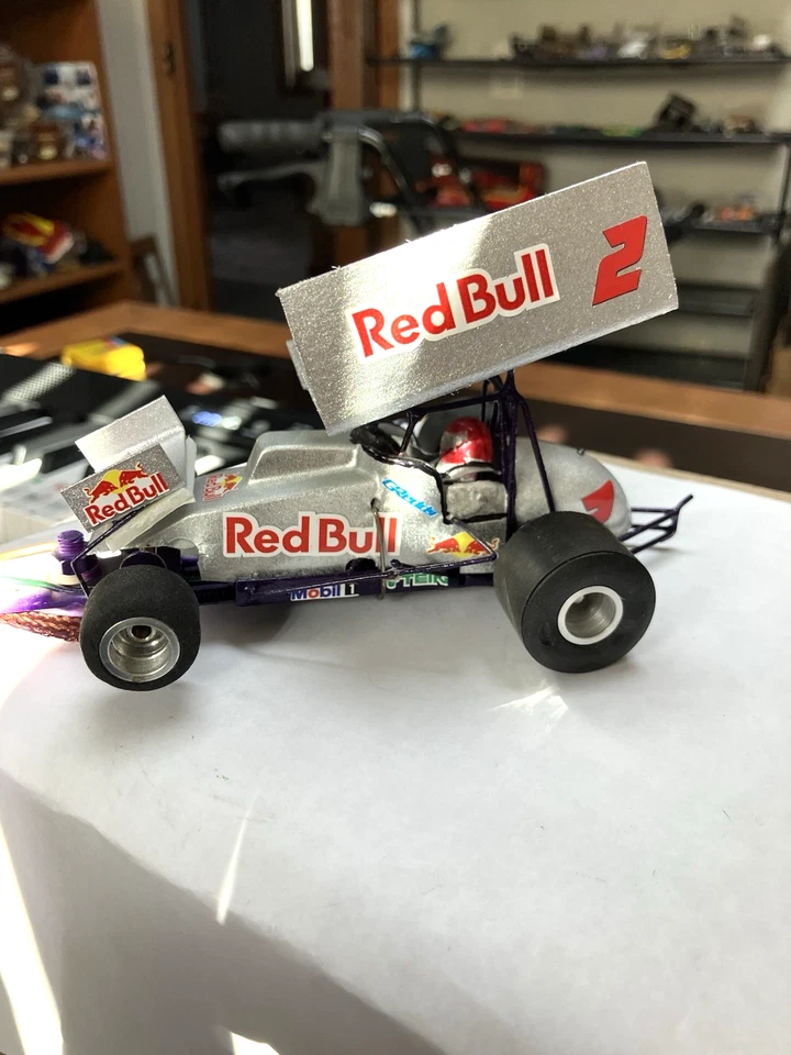 Coche Ranura Sprint Alado De Colección Pista de Suciedad Construido a Medida Escala 1/32 Foto 2 de 4