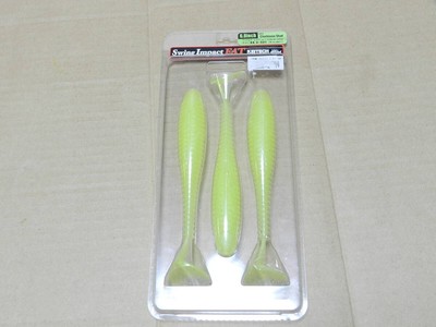 K-Tech Swing Impact Fat 6.8 Inch Chart With Nail Sinker Embedded In One Piece