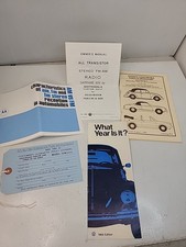 Vintage Volkswagen Ephemera Lot