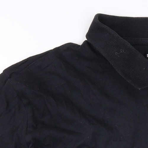 Brave Soul Men's XL Black Collared Polo Shirt - Picture 8 of 12