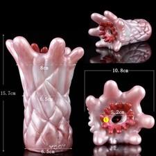 Male Masturbators Silicone Pocket Pussy Fantasy Penis Stroker-Monster Sex Toys