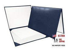 Navy Diploma Cover for Certificate 8.5"x11" Padded Graduation Diploma 1 PCS
