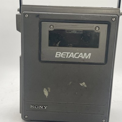 Vintage Sony Betacam Video Cassette Player - BVW-21 Untested Parts