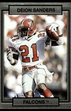 Deion Sanders 1990 Action Packed #9 Falcons NFL READ FREE SHIPPING AutographDen