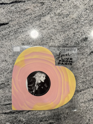 TAYLOR SWIFT - Lover Live From Paris Limited Heart Shaped Vinyl | eBay