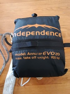Paragliding Reserve Parachute Independence Evo 20 100 Up To 100kg