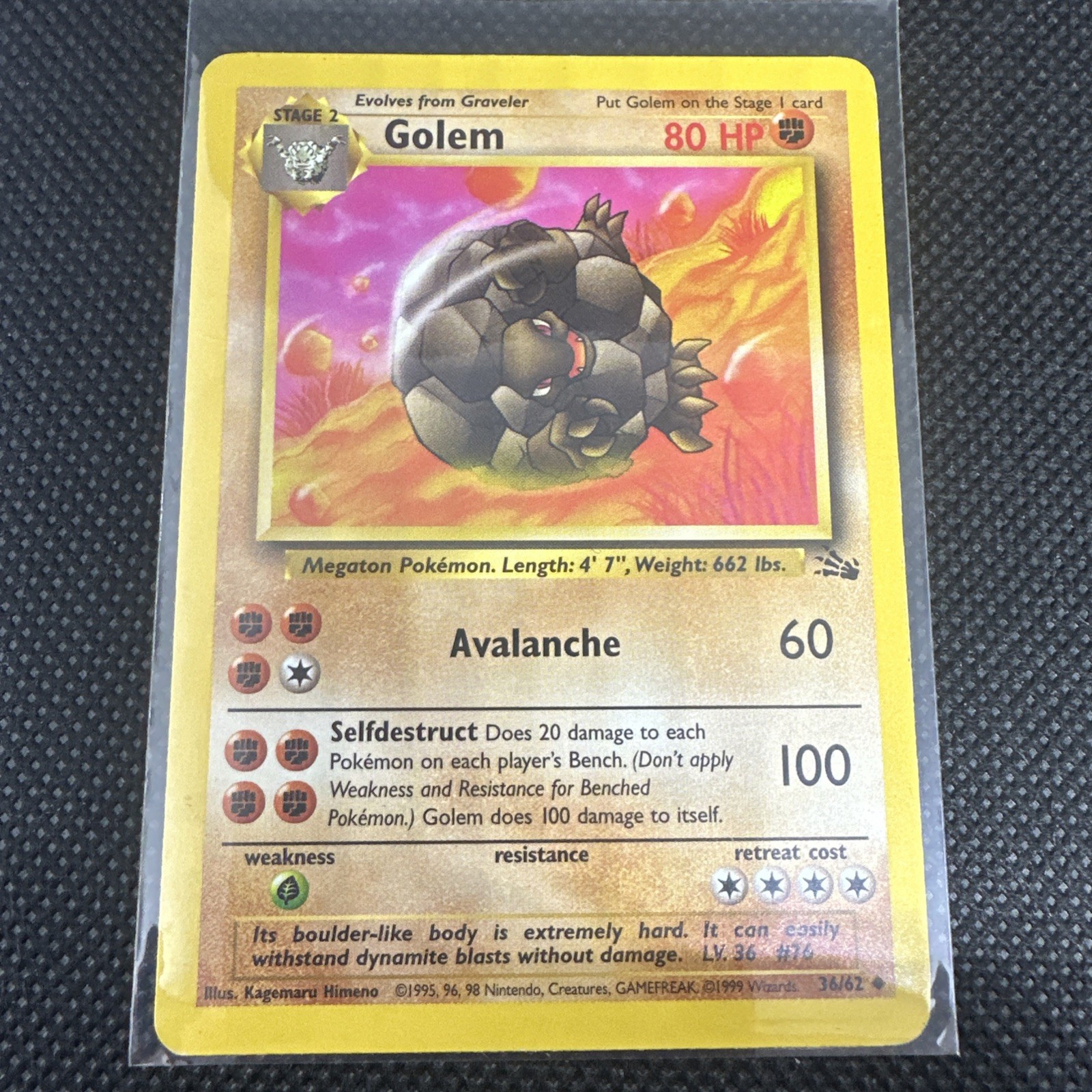 Golem 36/62 1998 Regular (MP)