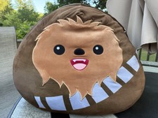 Squishmallow Chewbacca 24" XL Jumbo Star Wars Plush Soft Toy Kellytoy