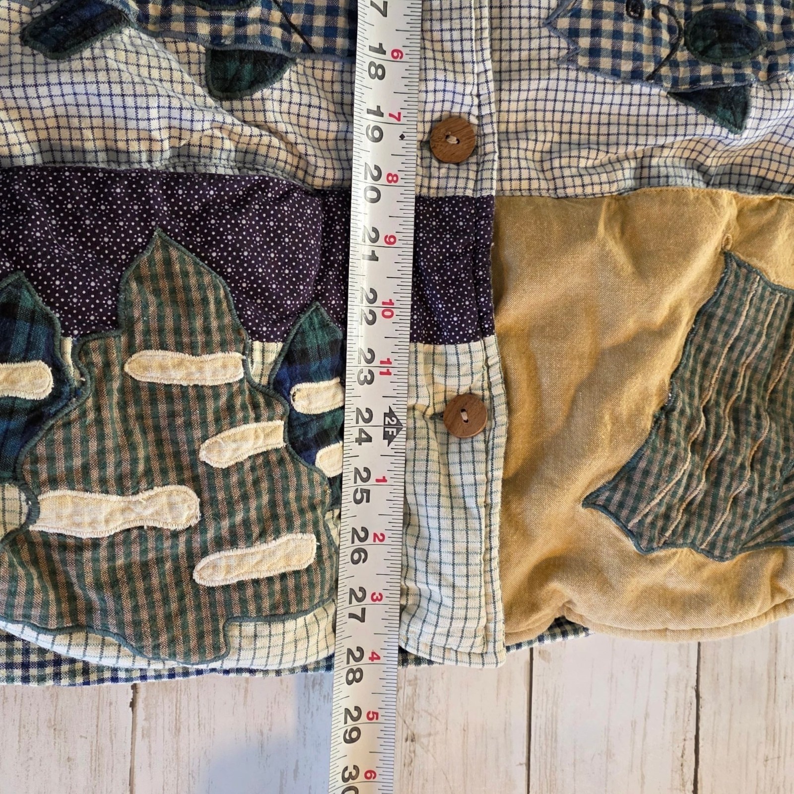 Patch Magic Quilted Flannel Jacket Cabincore Cozy… - image 6