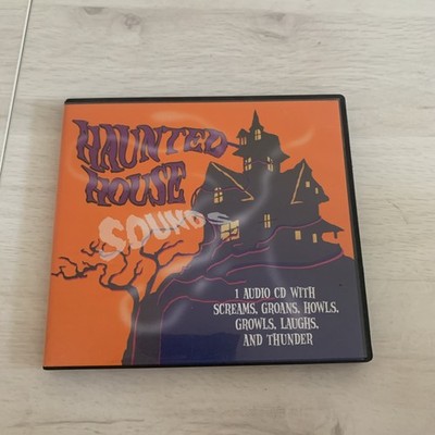 HAUNTED HOUSE SOUNDS. SCREAMS GROANS, GROWLS, LAUGHS & THUNDER. CD audio effect
