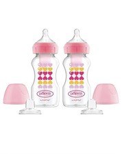 Dr. Brown's Options Anti-Colic Wide Neck Bottle To Sippy Starter Kit 9 oz - 2pk